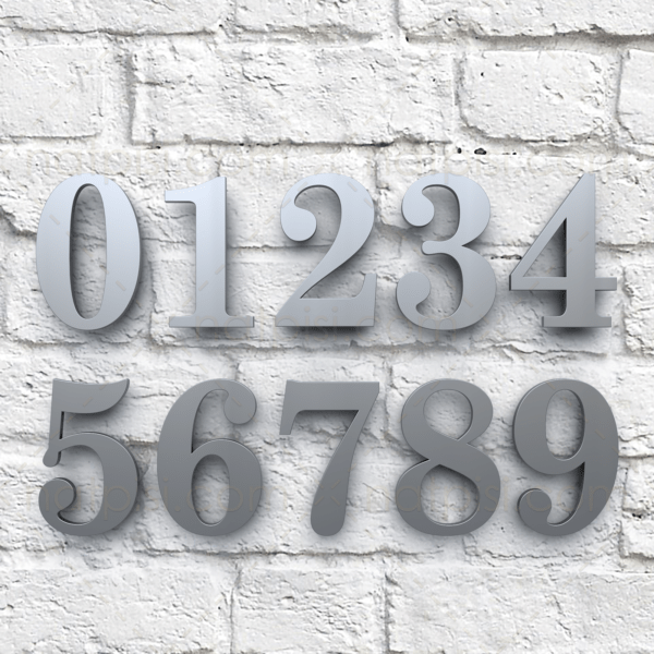 Pojedinačni brojevi za kuću Classic v1