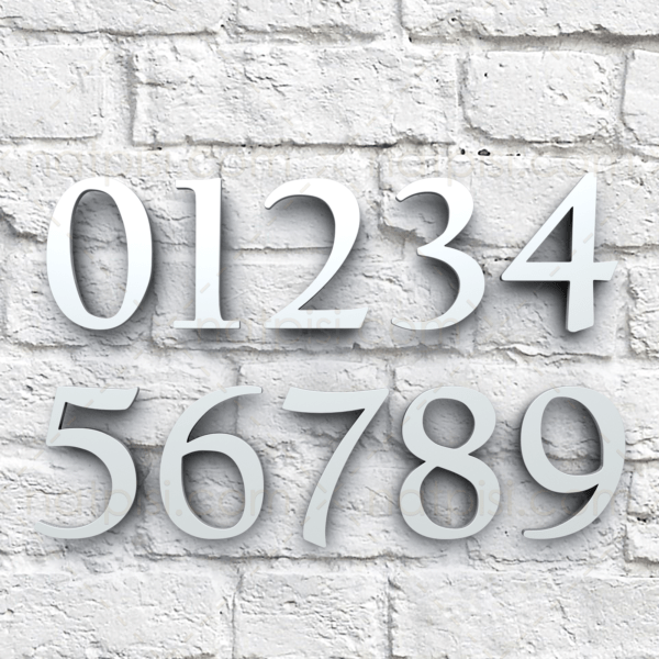 Pojedinačni brojevi za kuću Classic v2
